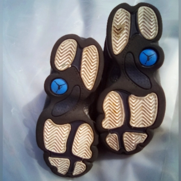 Jordan 13s "Brave Blue" Sz. 11C - Picture 9 of 10